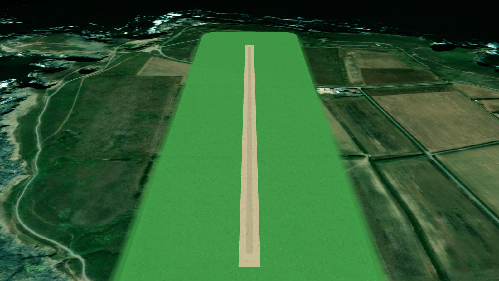 CornishAirstrip (LXD1A) in Microsoft Flight Simulator 2024