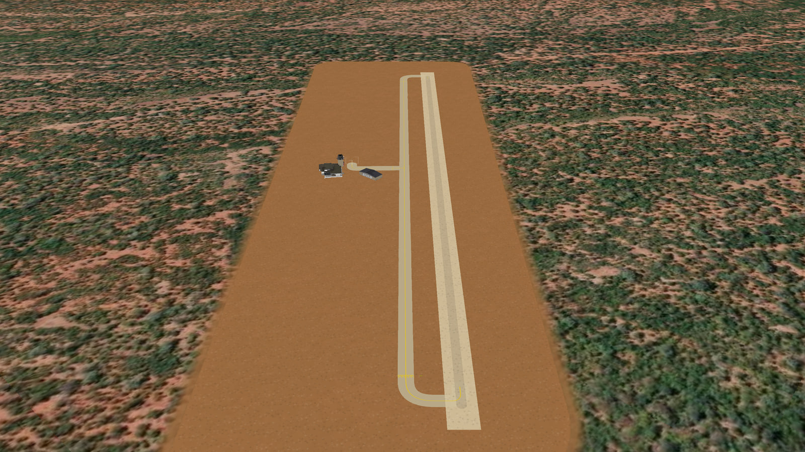 Kruger Park international Airport (Z1EC48) in Microsoft Flight Simulator 2024