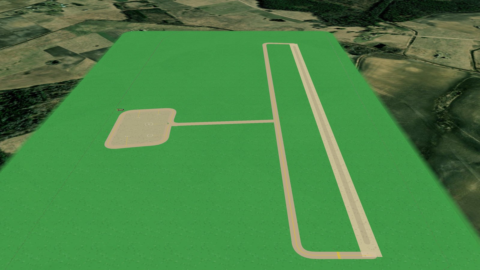 Utena International Airport (EYUN) in Microsoft Flight Simulator 2024