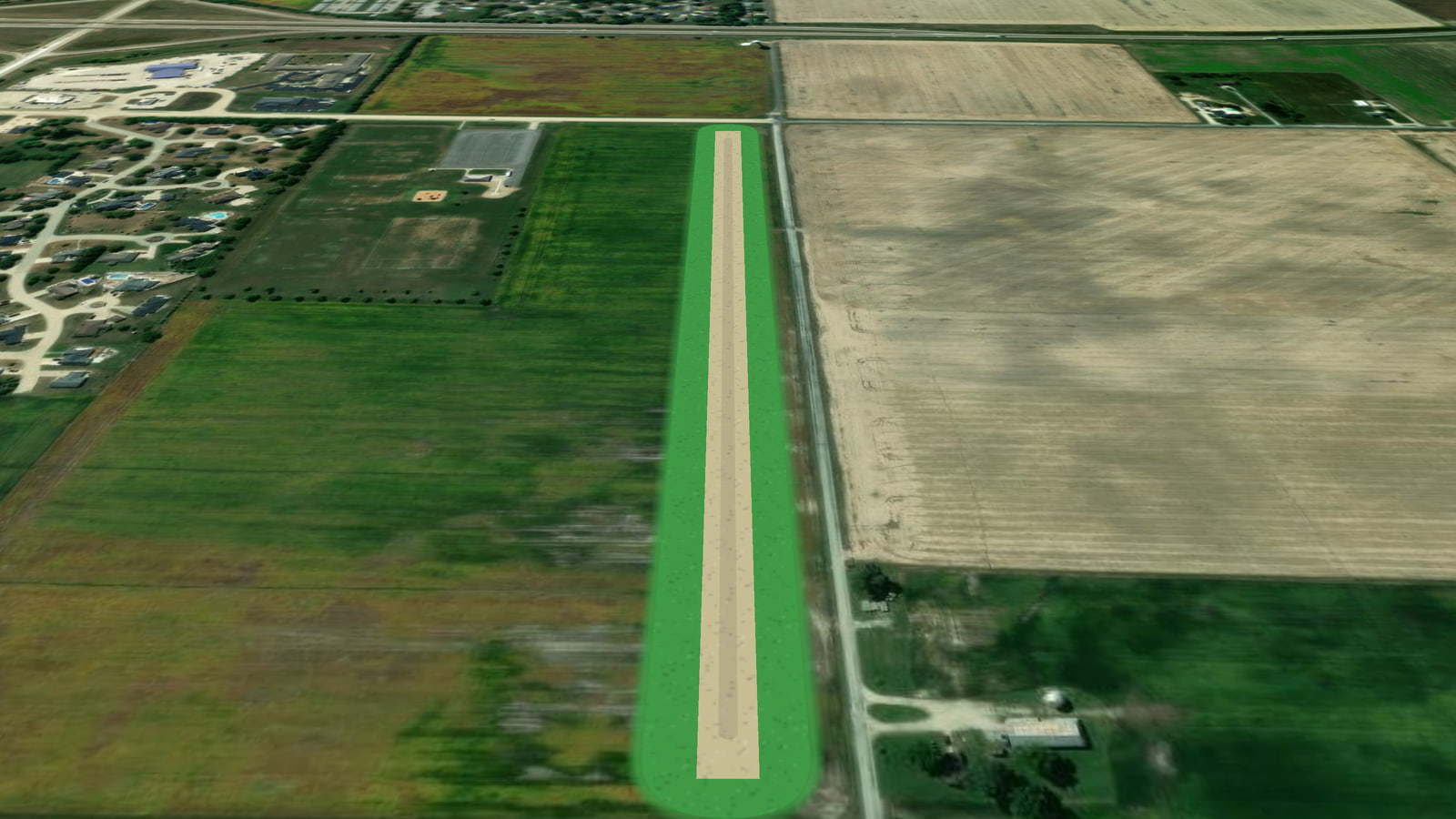 Breese Auxiliary Airport (BREEZ) in Microsoft Flight Simulator 2024