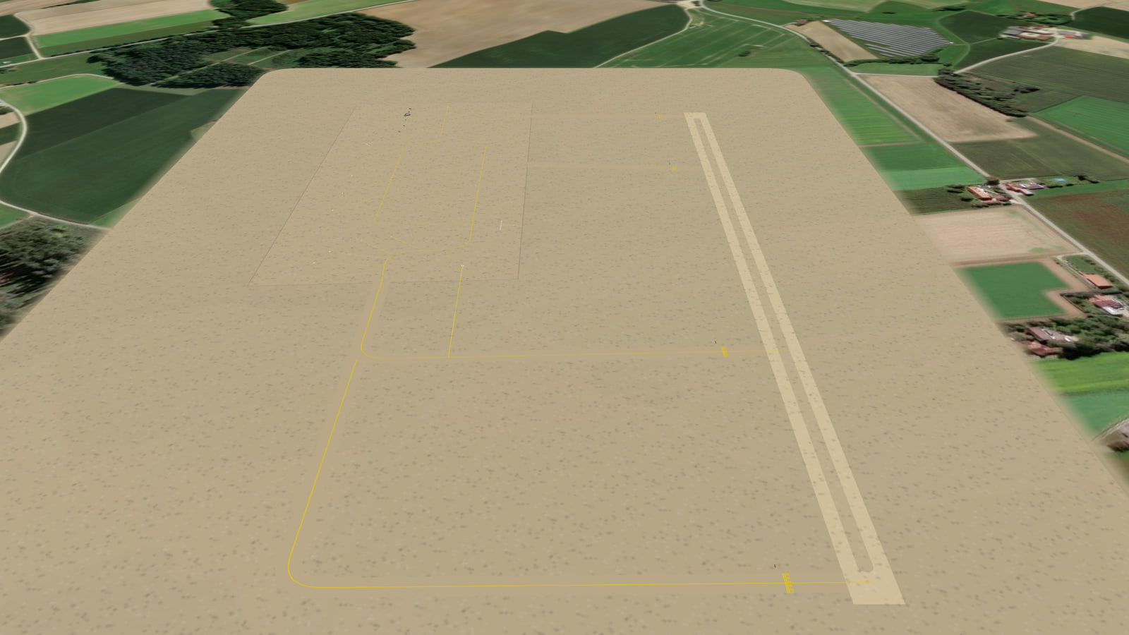 Indigo airport (IGNA) in Microsoft Flight Simulator 2024