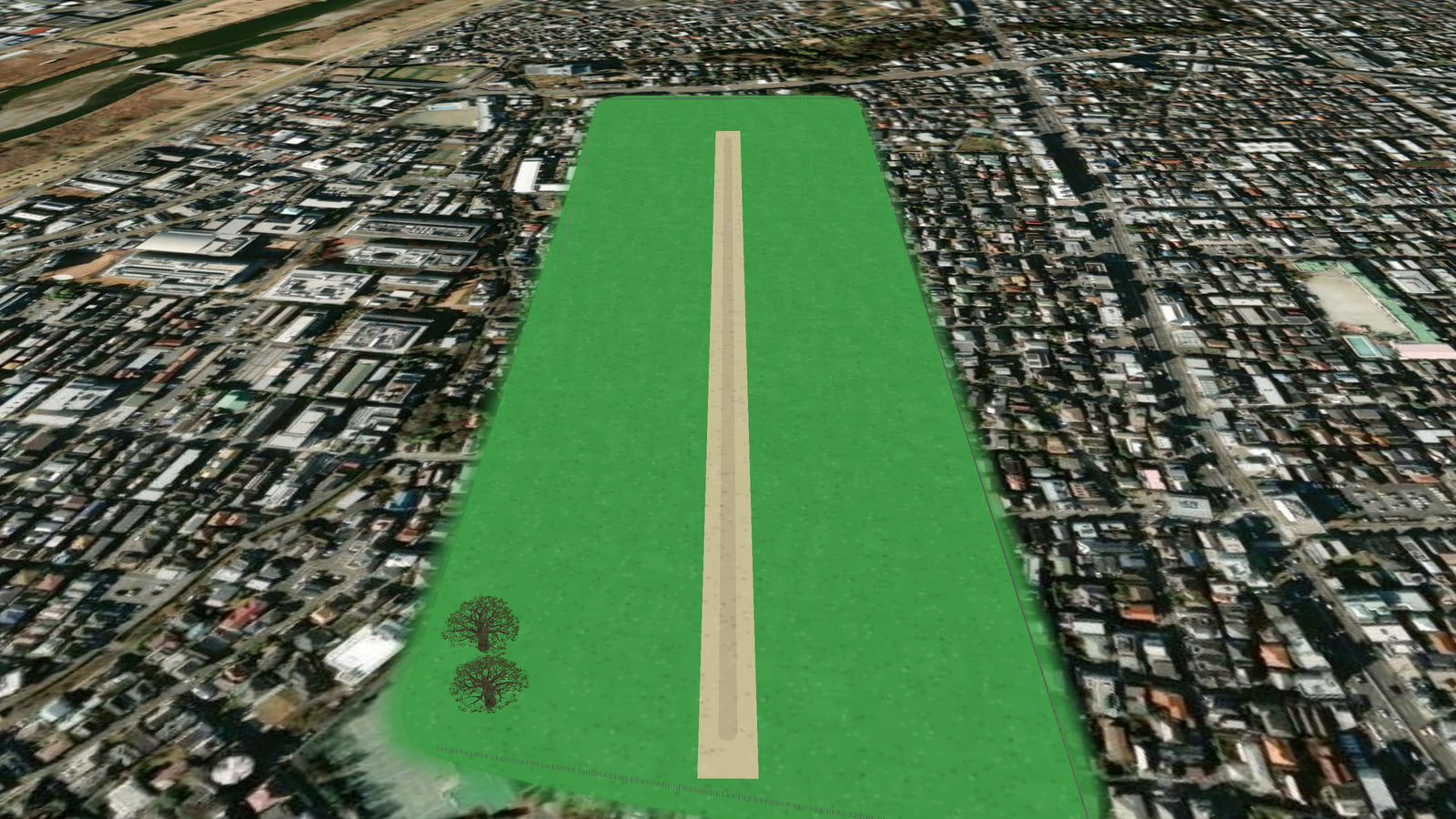 the aiport beside aarons airport because why not (AARON) in Microsoft Flight Simulator 2024
