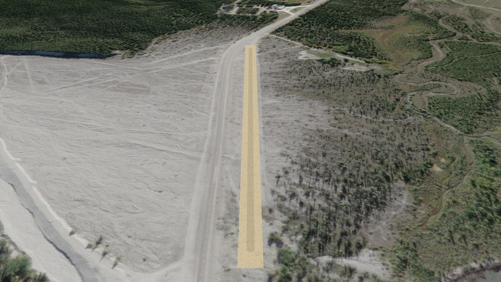 Muncho Lake South Airstrip (MUNCHO) in Microsoft Flight Simulator 2024