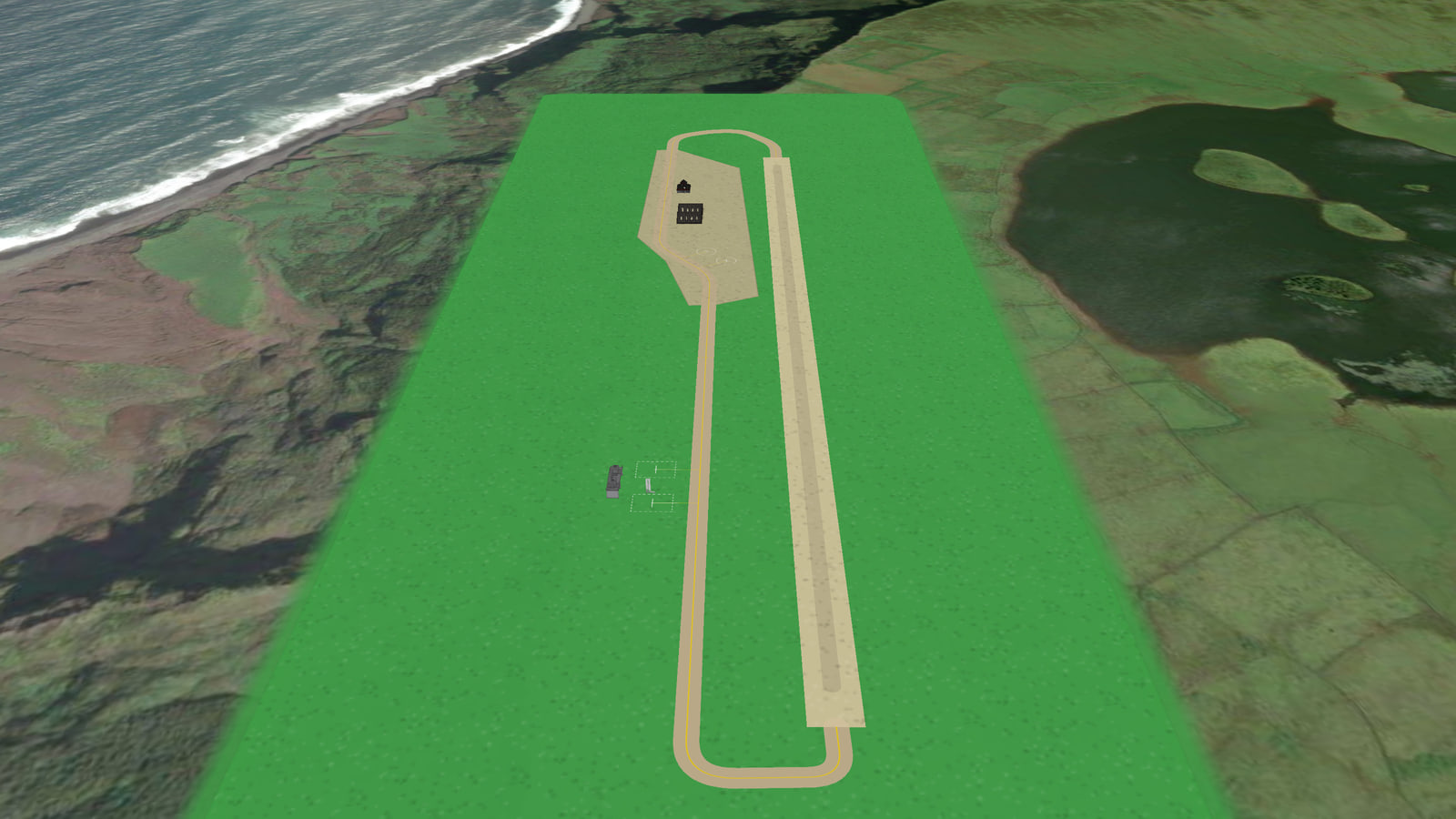 Ocean Side Airfield (Z0B324) in Microsoft Flight Simulator 2024