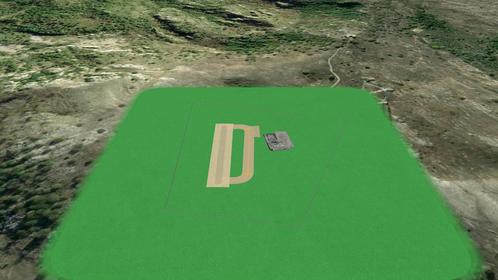Monaco 2nd Airport (MOF1) in Microsoft Flight Simulator 2024