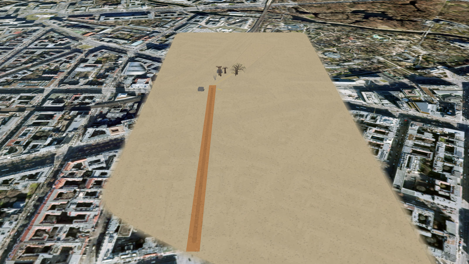 Ku´damm Airport (KUDM) in Microsoft Flight Simulator 2024