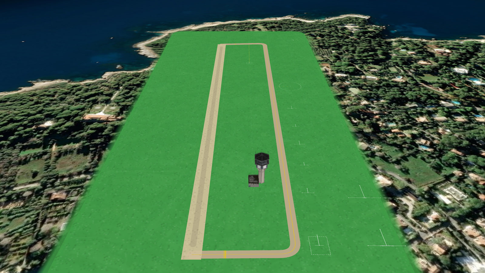 FFF international Aiport (FFF325) in Microsoft Flight Simulator 2024