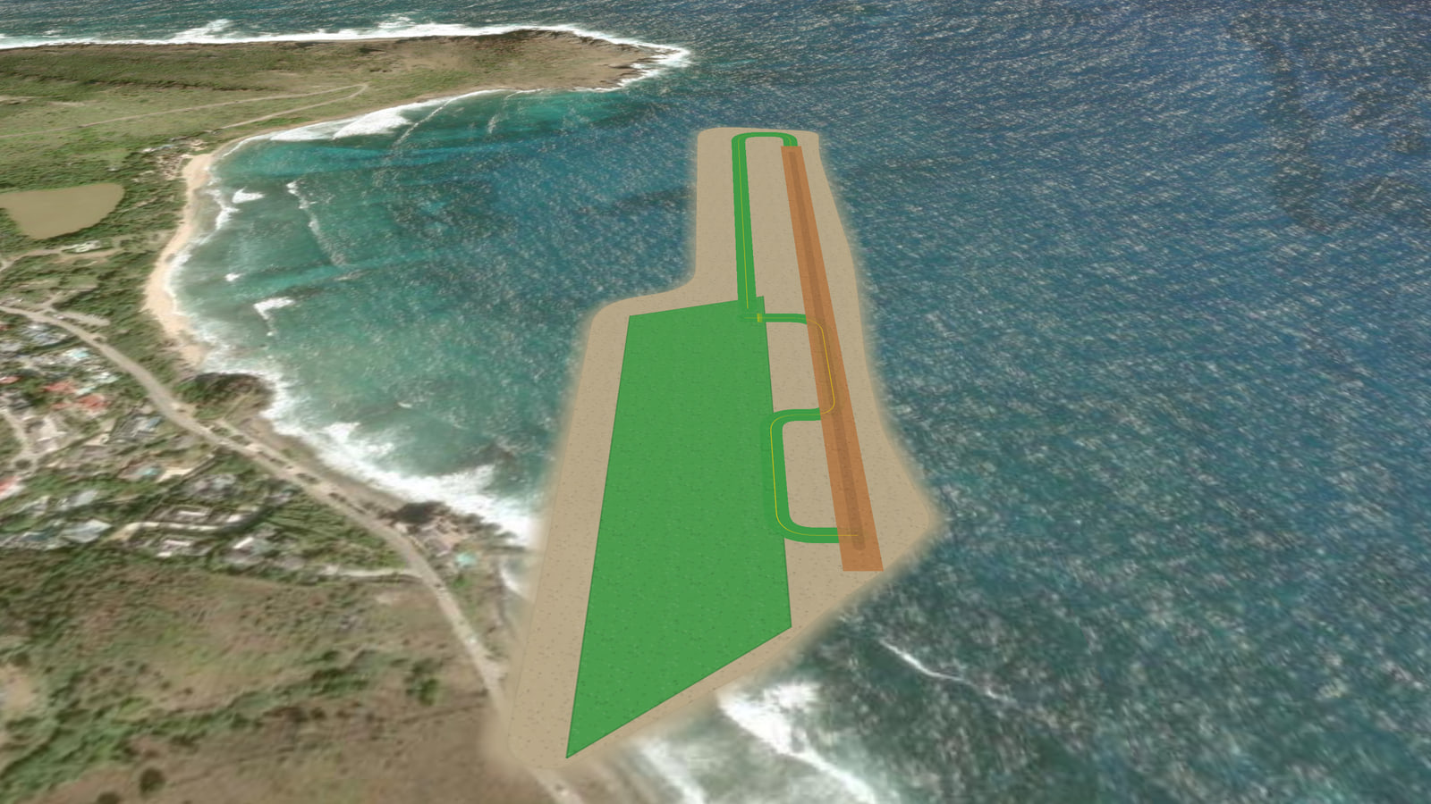BATS Ocean Vault Strip (BATV) in Microsoft Flight Simulator 2024