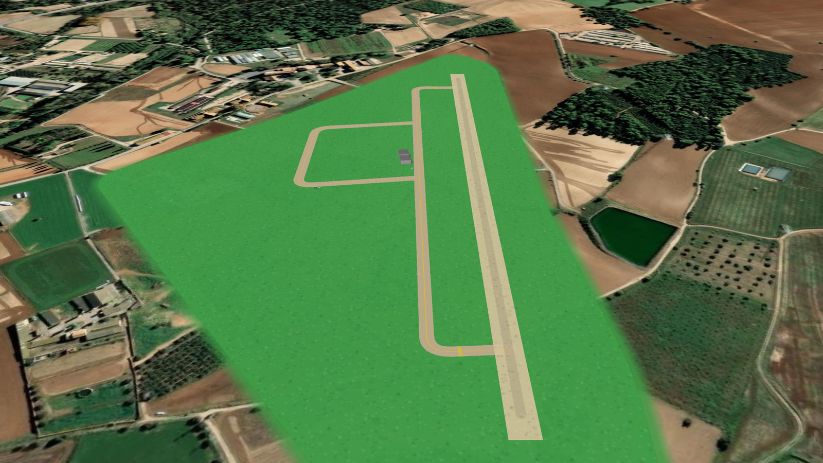 Riera de Caldes (LERIX) in Microsoft Flight Simulator 2024