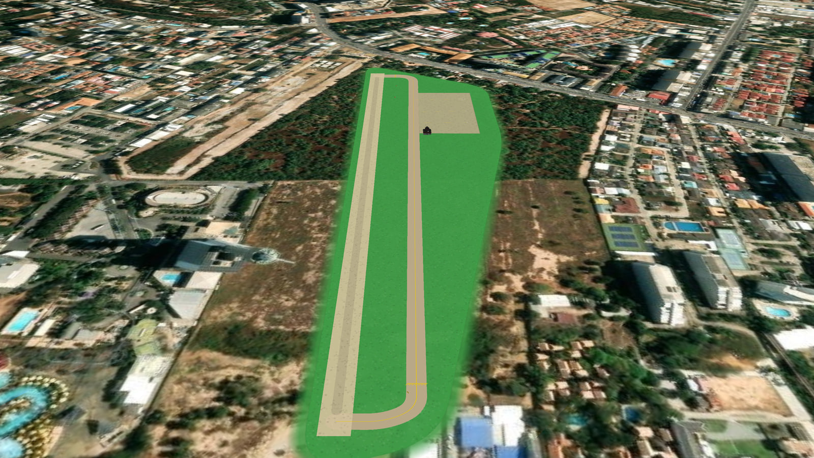 Pattaya general aviation airfield (VTGP) in Microsoft Flight Simulator 2024