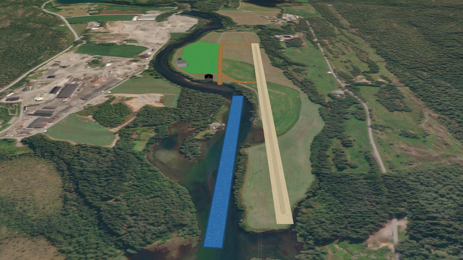 Gloppen Internasjonal (ENGL) in Microsoft Flight Simulator 2024