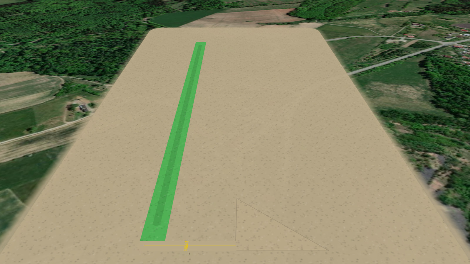 Nowa ruda airport (EPDSNR) in Microsoft Flight Simulator 2024