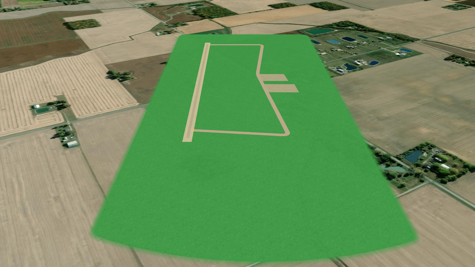 Grey airfield (Z883C5) in Microsoft Flight Simulator 2024