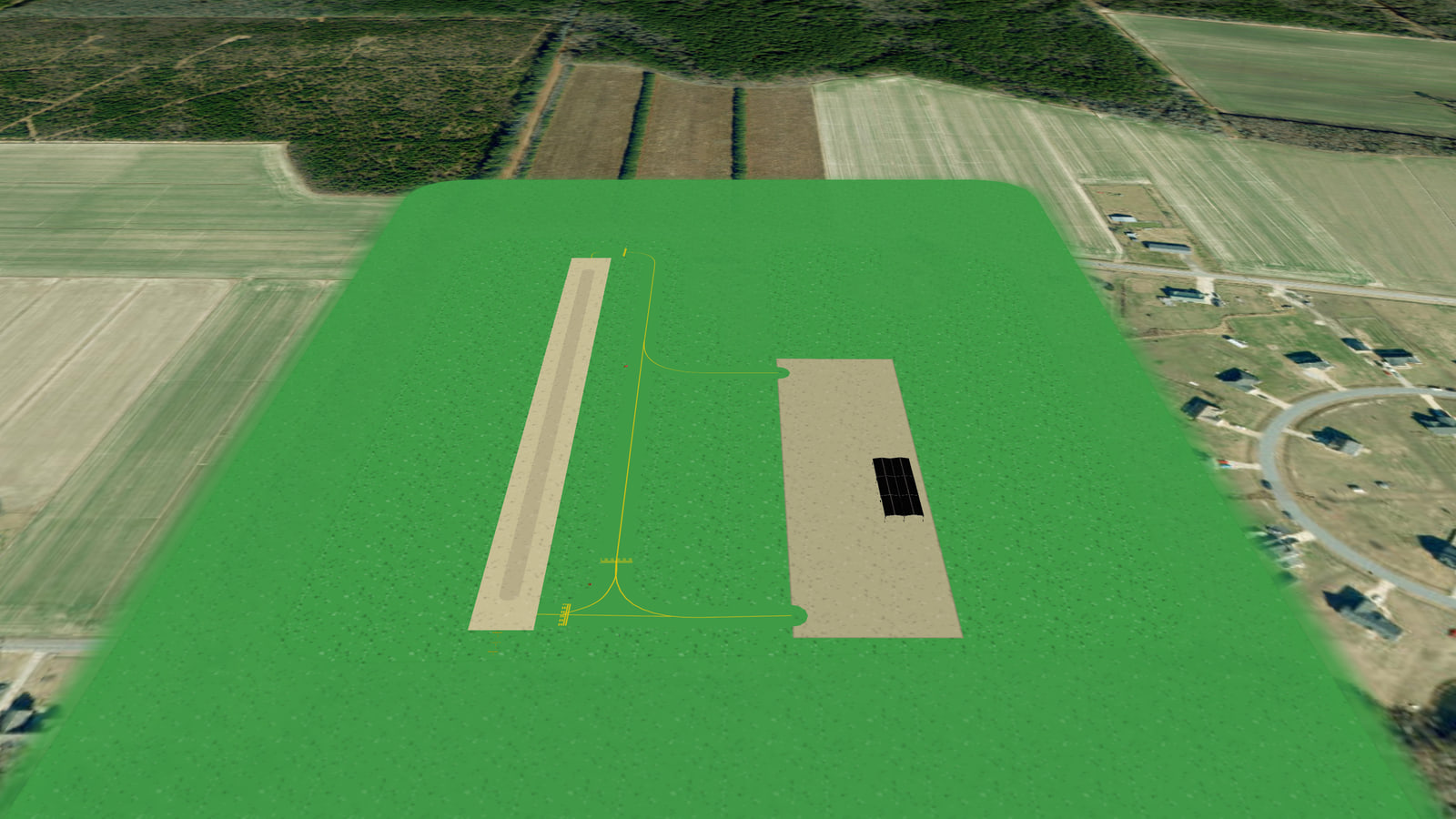 South mills regional airport (SM27) in Microsoft Flight Simulator 2024