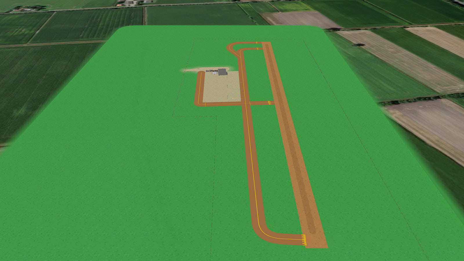 Friesoythe Airfield (EDIF) in Microsoft Flight Simulator 2024