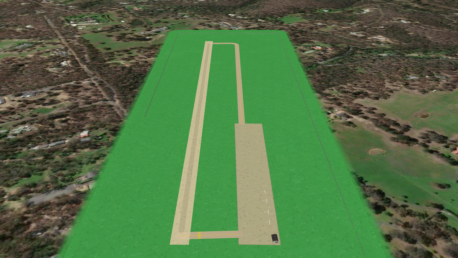 Melbourne East Airport (MELE) in Microsoft Flight Simulator 2024
