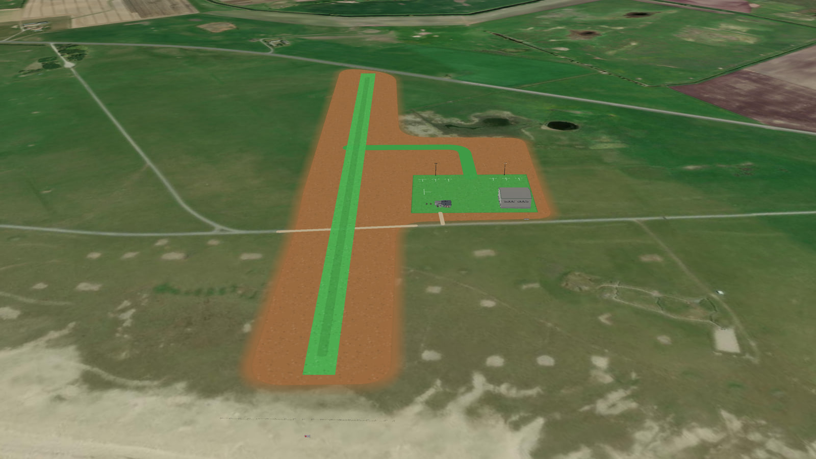 Ystad Airfield (ESYY) in Microsoft Flight Simulator 2024
