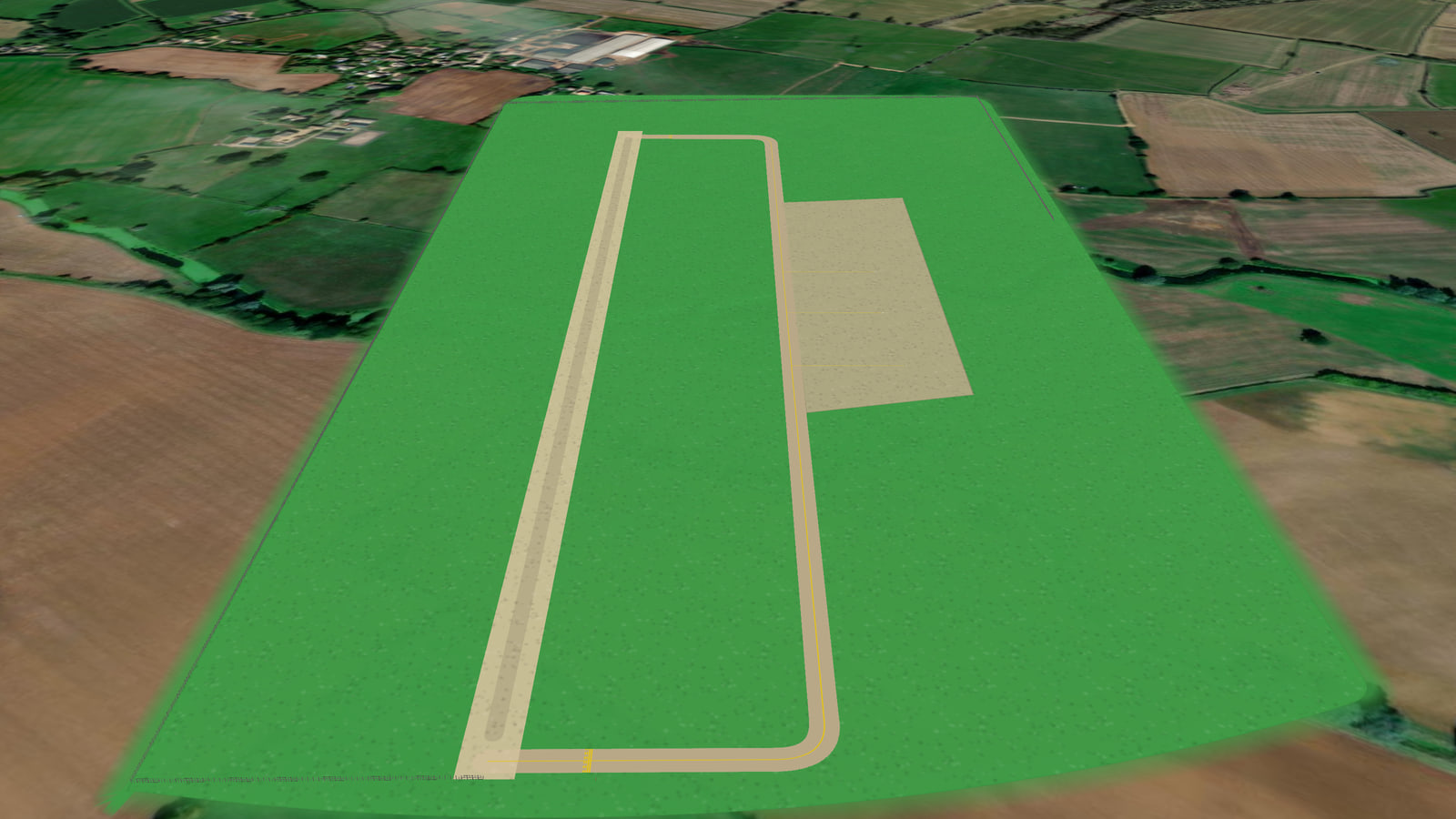 Thirkettles small Airport (DT42) in Microsoft Flight Simulator 2024