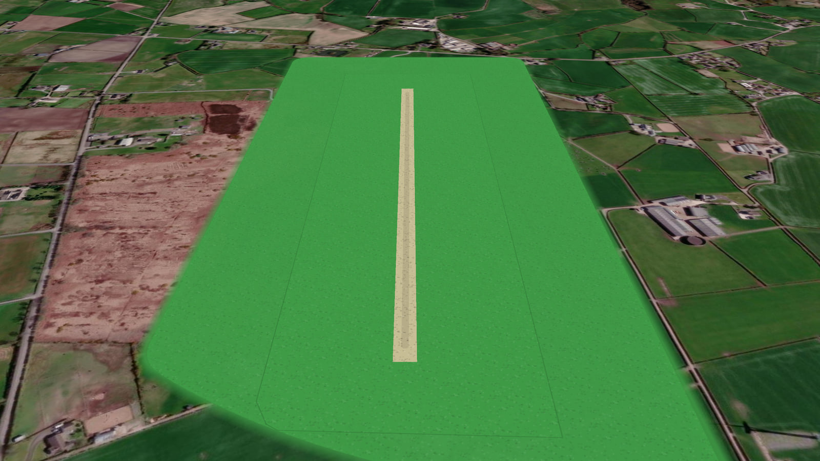 Donaghadee Airfield (EGAX) in Microsoft Flight Simulator 2024