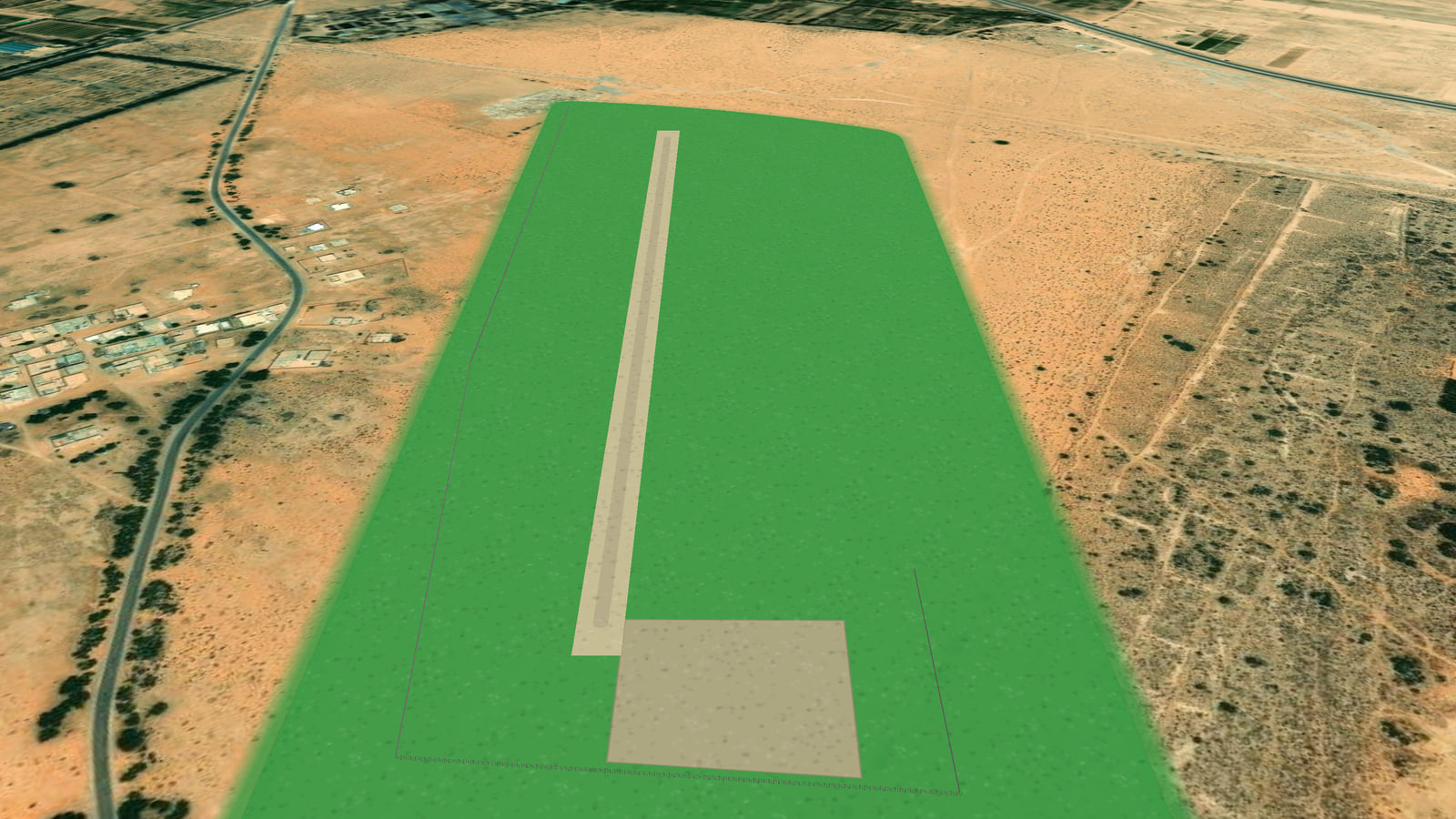 Oasisfield Airstrip (Z12559) in Microsoft Flight Simulator 2024