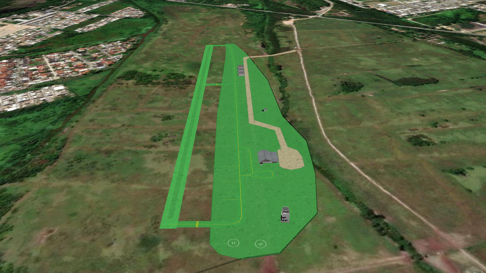 Zephyr Aerodrome (SSZE) in Microsoft Flight Simulator 2024