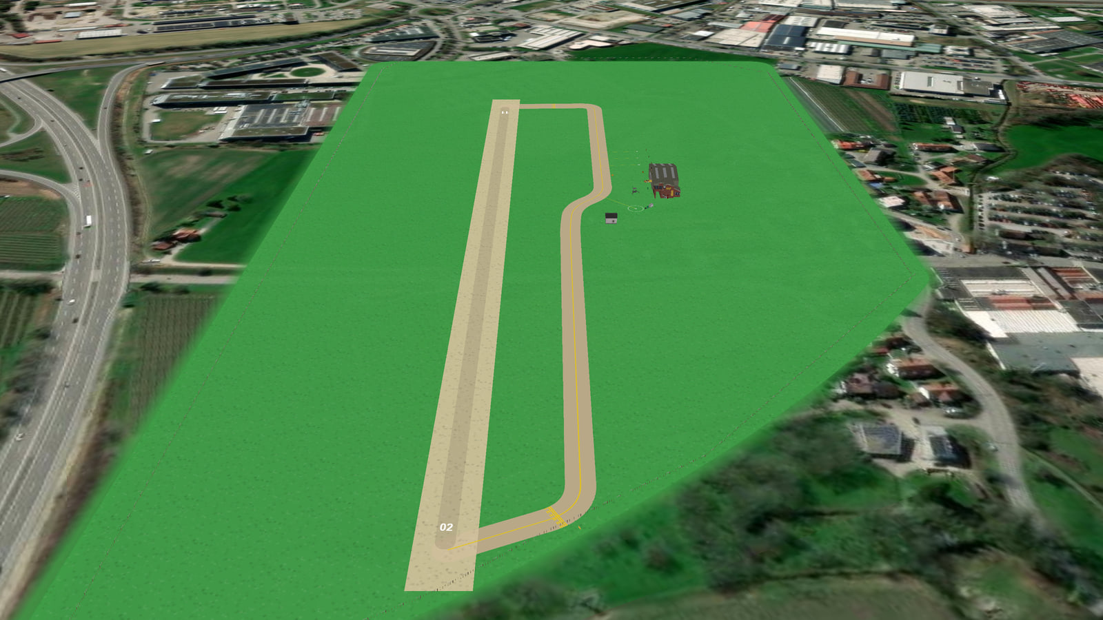 HoppiGalloppi Airfield (EDHGA) in Microsoft Flight Simulator 2024