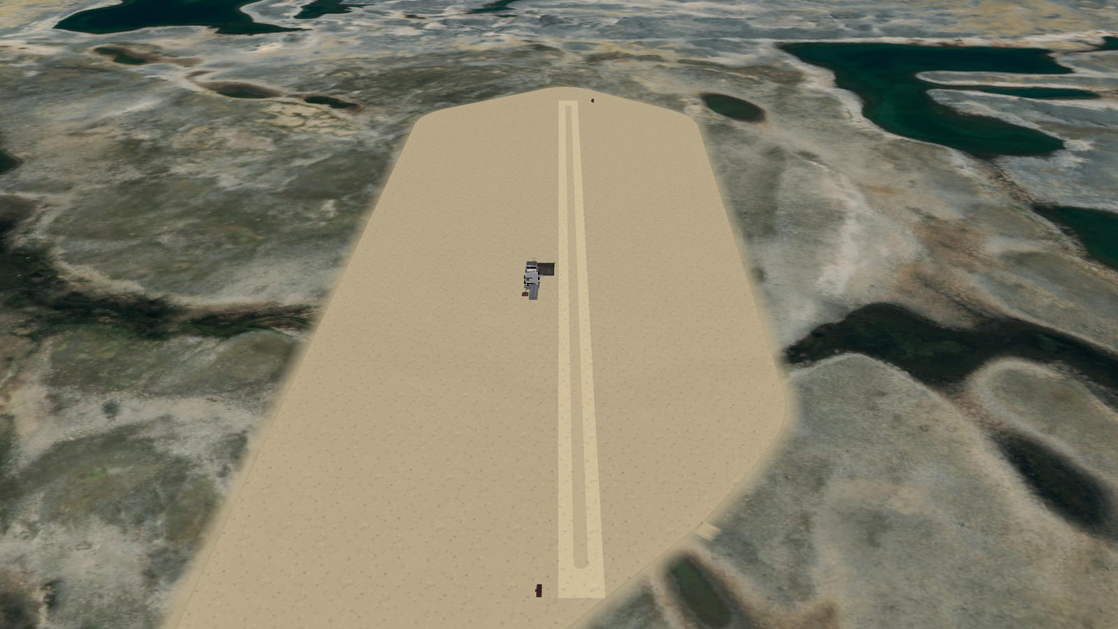 Bear island (BRIS) in Microsoft Flight Simulator 2024