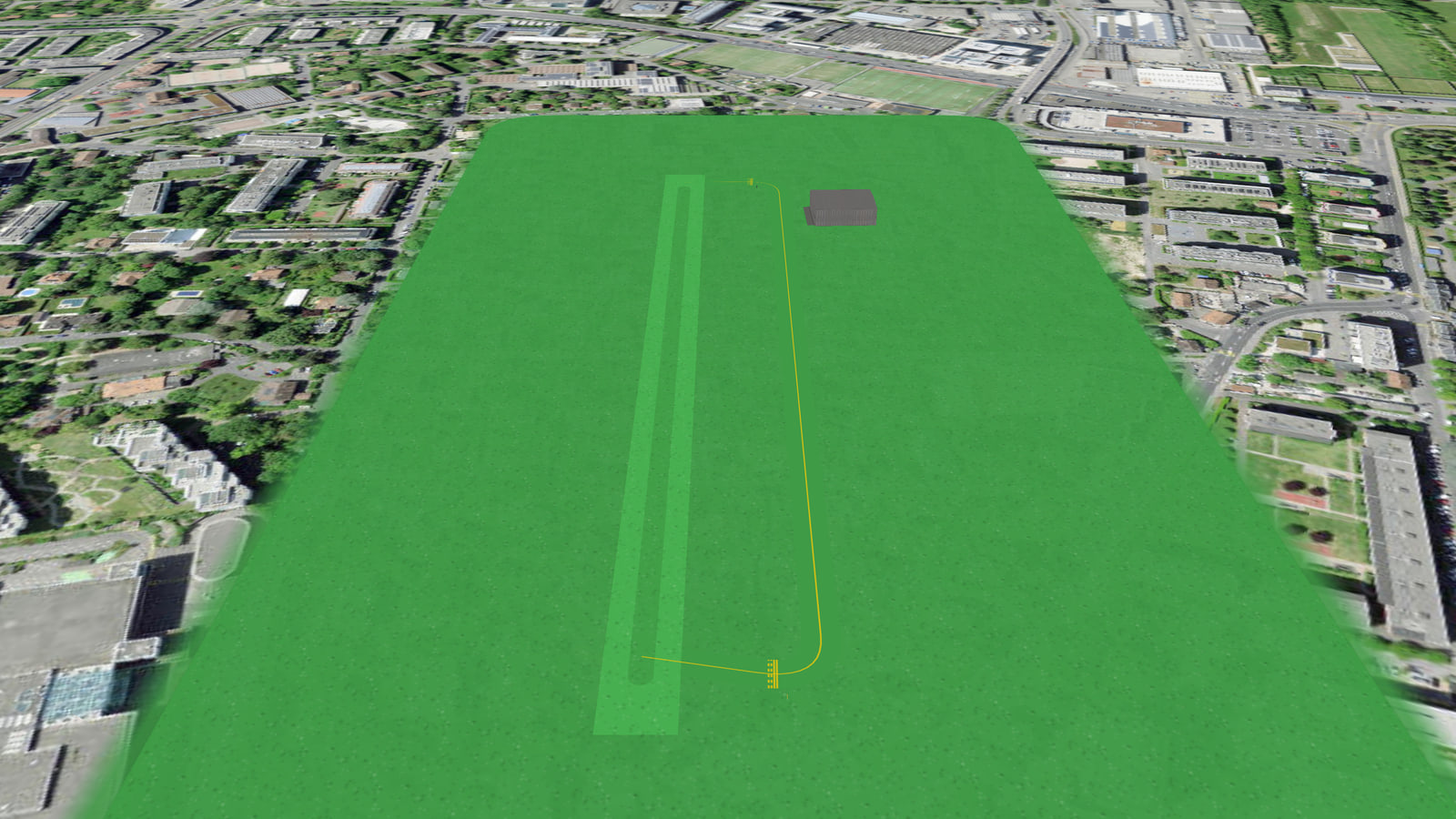 Flo Int Airport (LSFLO) in Microsoft Flight Simulator 2024