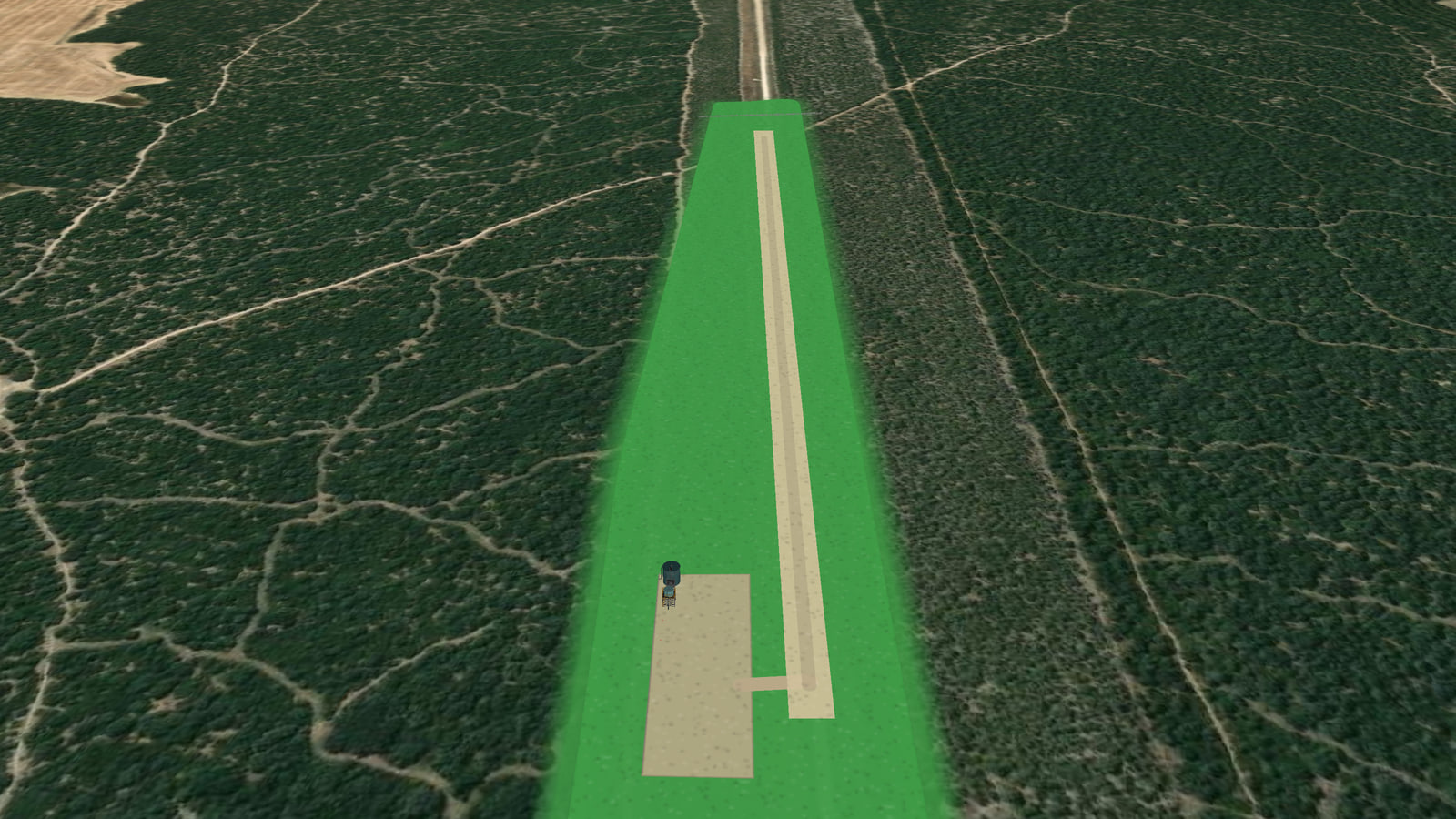 Olite-Monte Plano Forestal (LEOI) in Microsoft Flight Simulator 2024