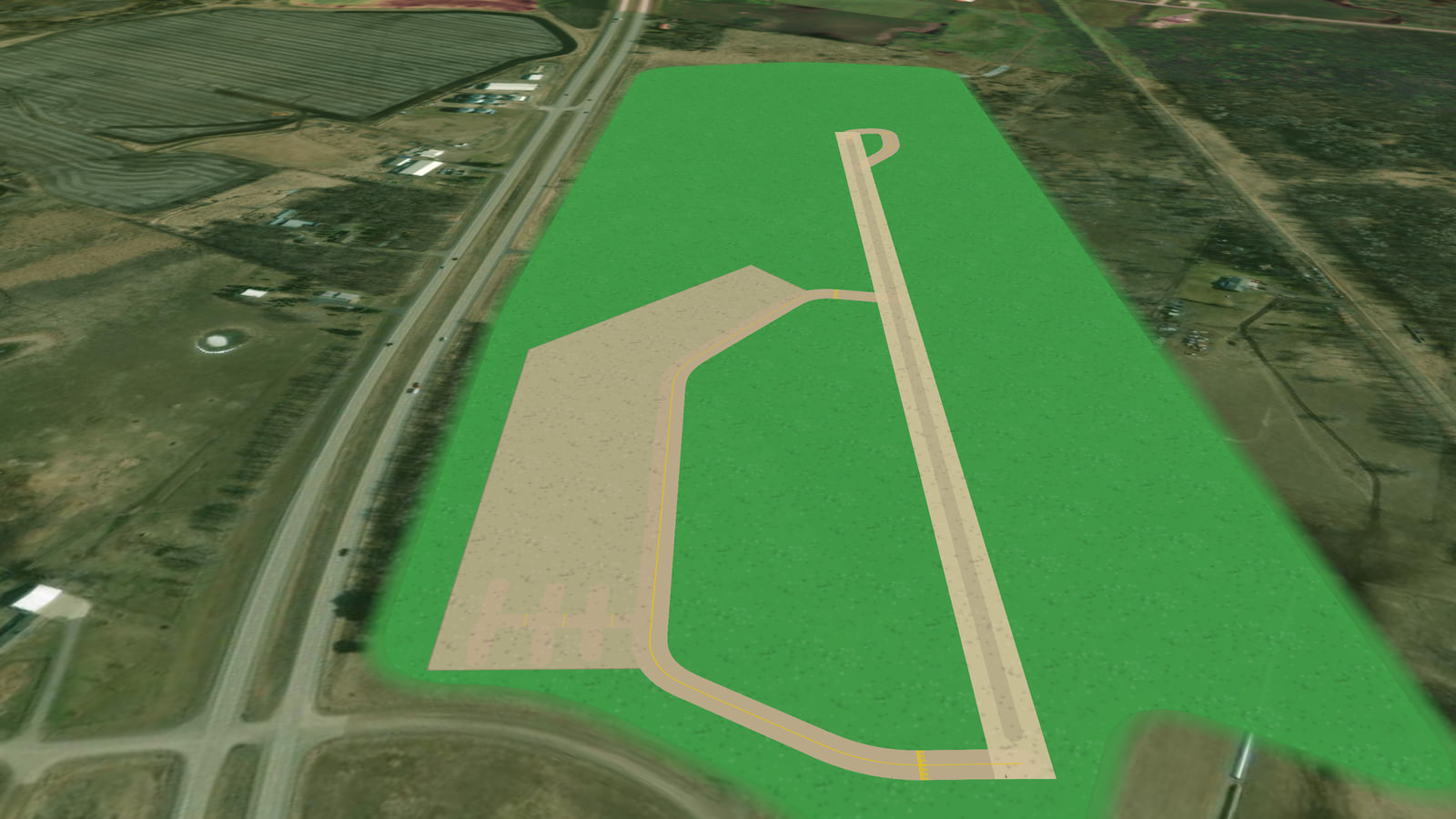 Untitled Airport (KFEY) in Microsoft Flight Simulator 2024