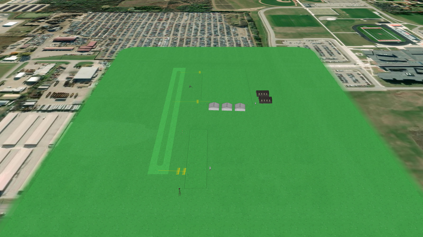 Meadow Field (WI8803) in Microsoft Flight Simulator 2024