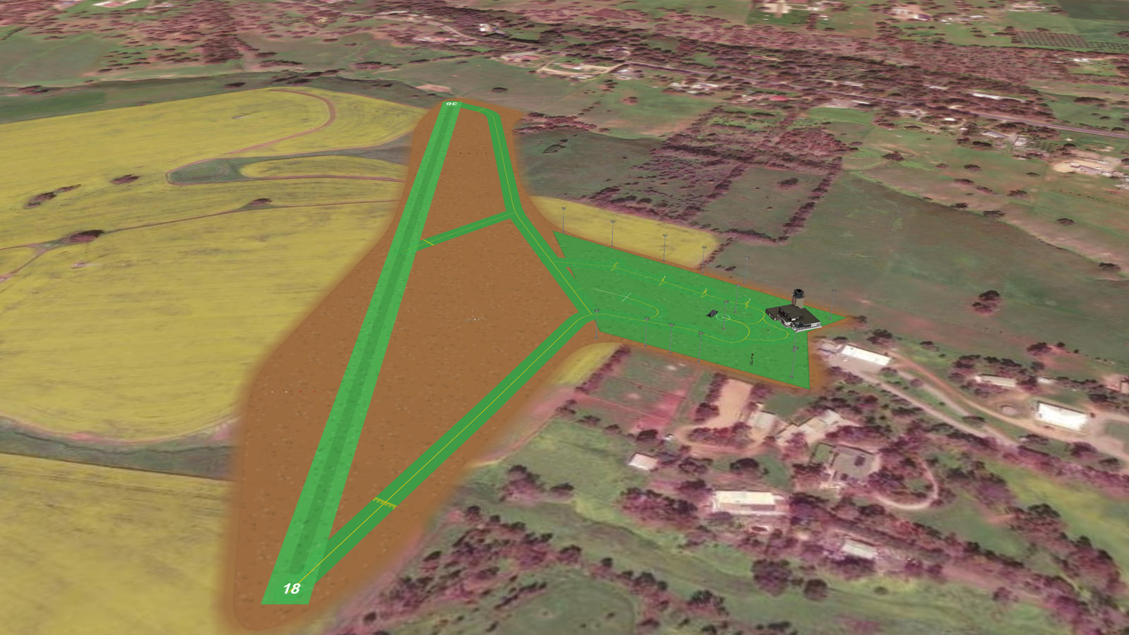 Thistle Meadery Airfield (MEAD) in Microsoft Flight Simulator 2024