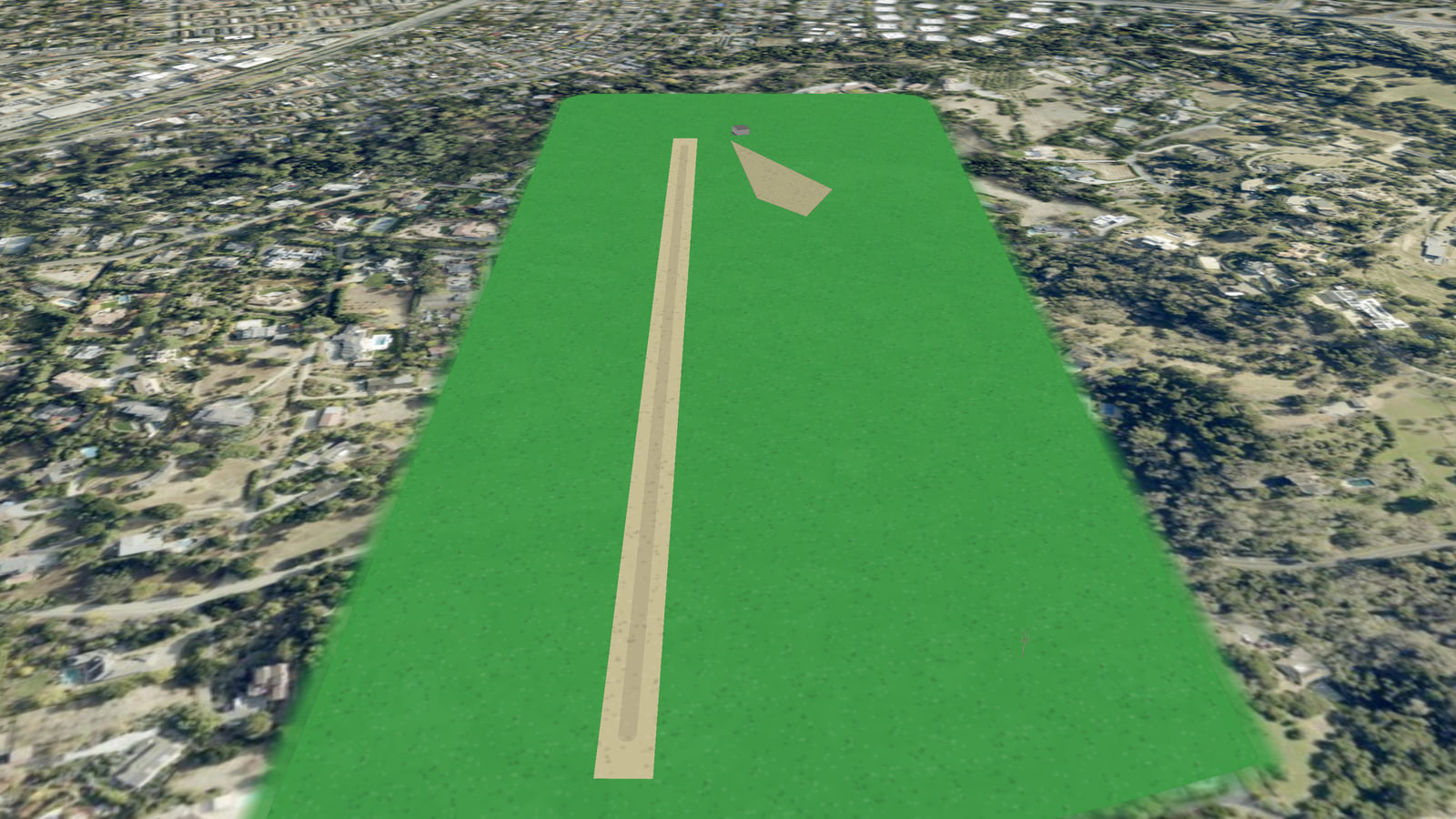Los Altos Regional Gravel Airport, CA (LSALTO) in Microsoft Flight Simulator 2024