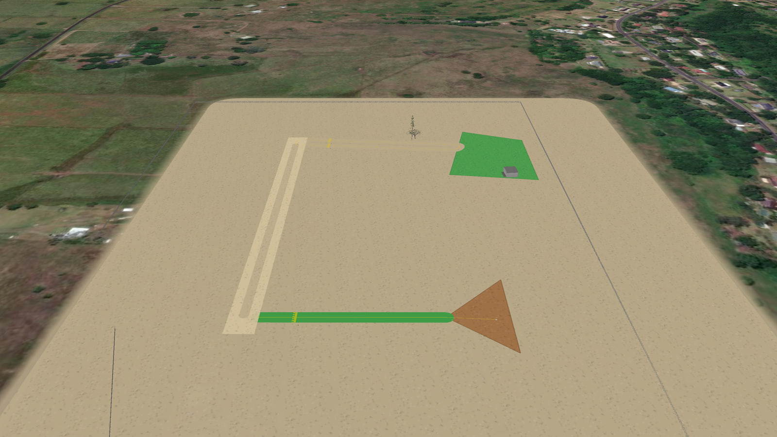 lismore airport 2 (Z6B909) in Microsoft Flight Simulator 2024
