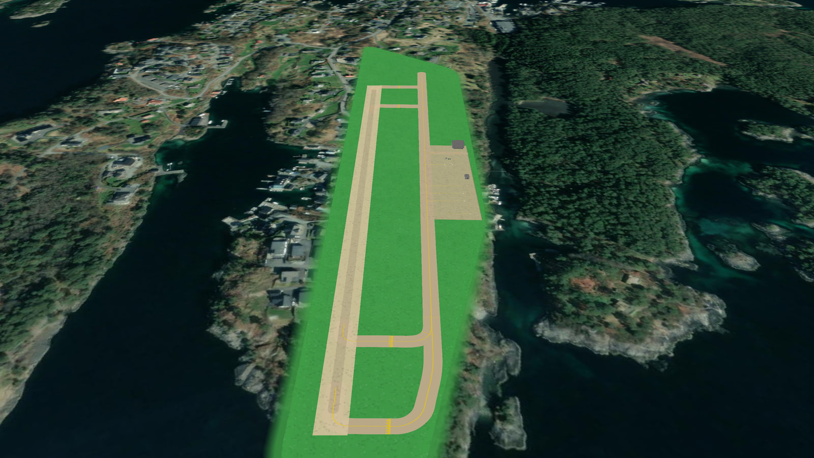 Øyane INTL (ENOY) in Microsoft Flight Simulator 2024