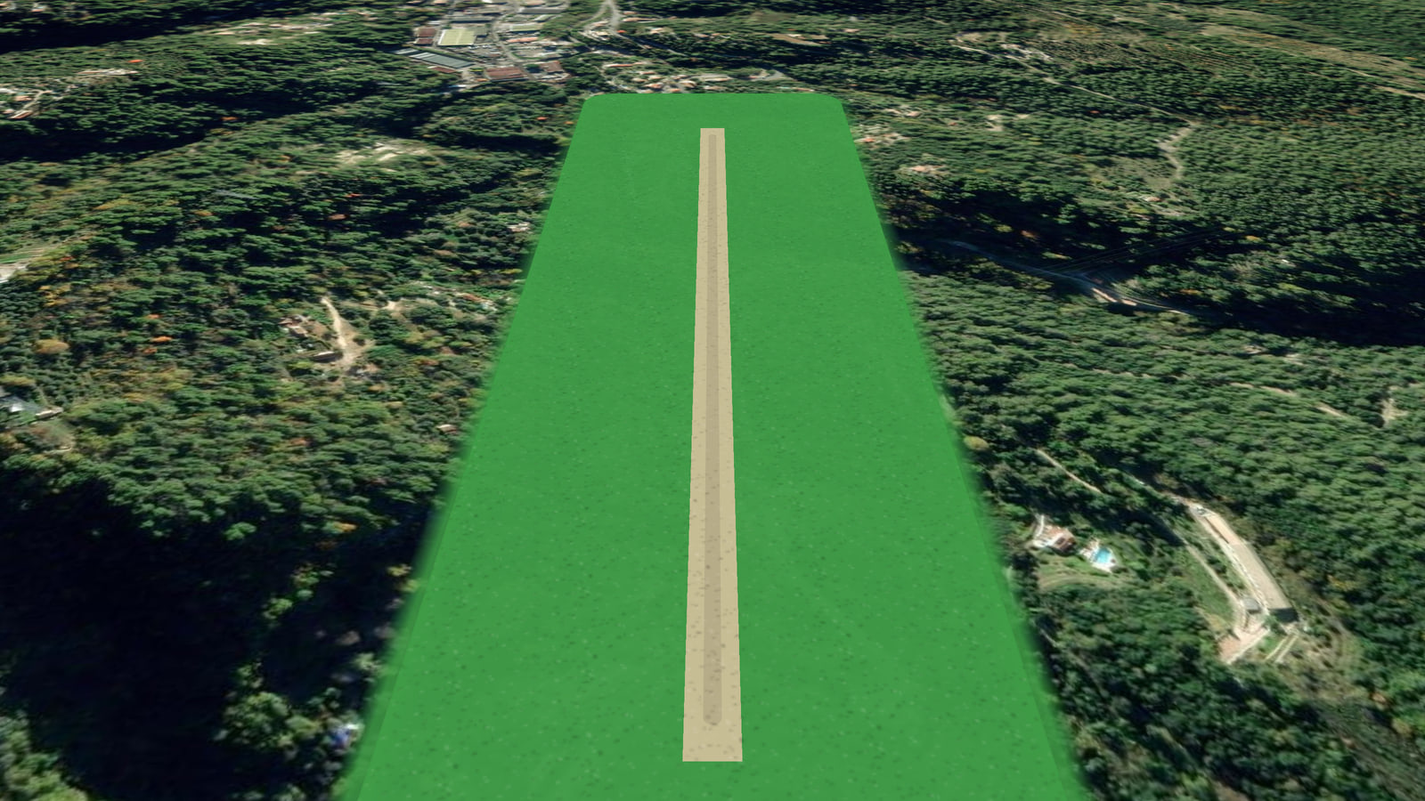 Alpine meadow field (Z12CDE) in Microsoft Flight Simulator 2024