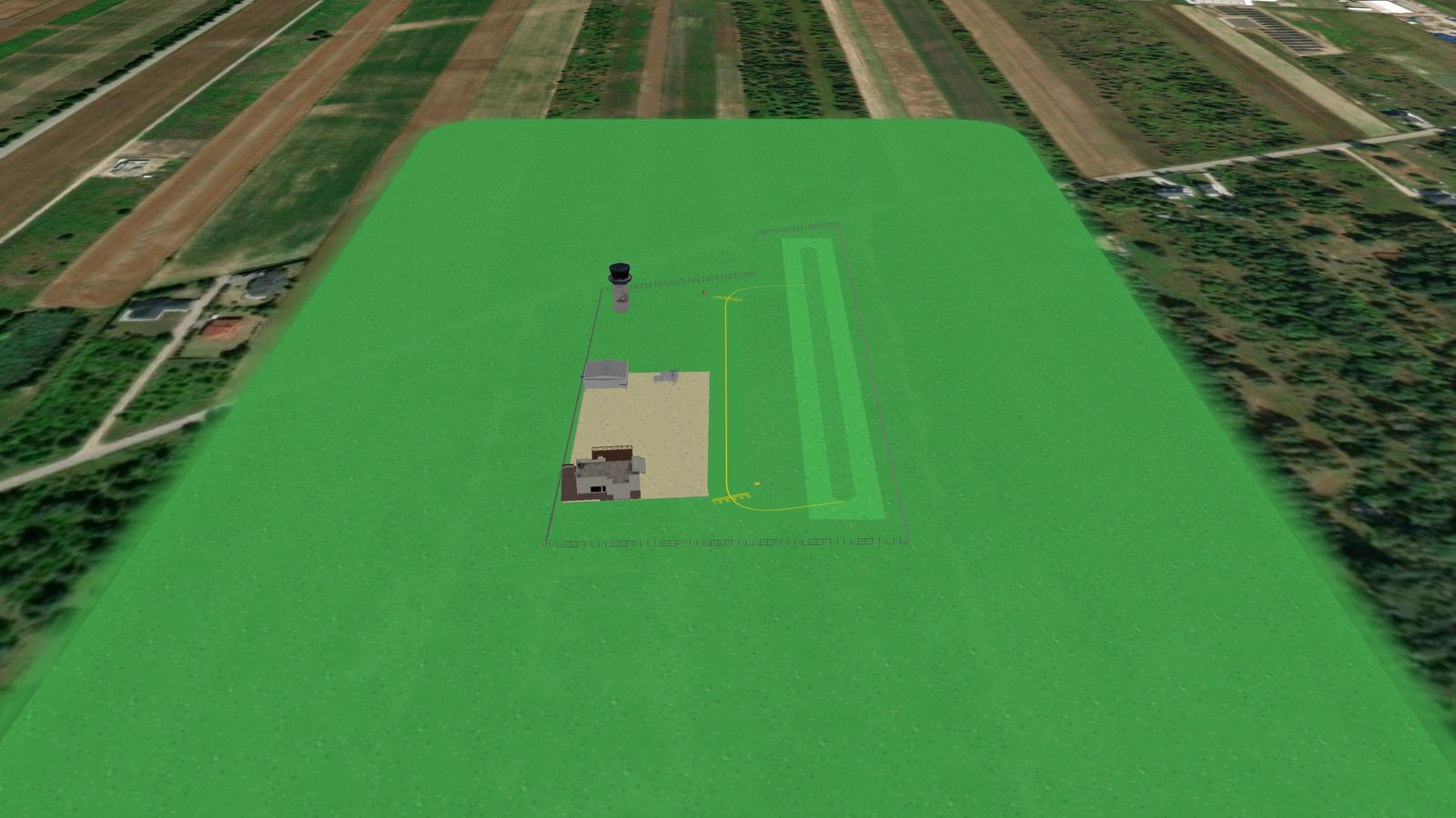 Kaliszki Airport (EPK) in Microsoft Flight Simulator 2024