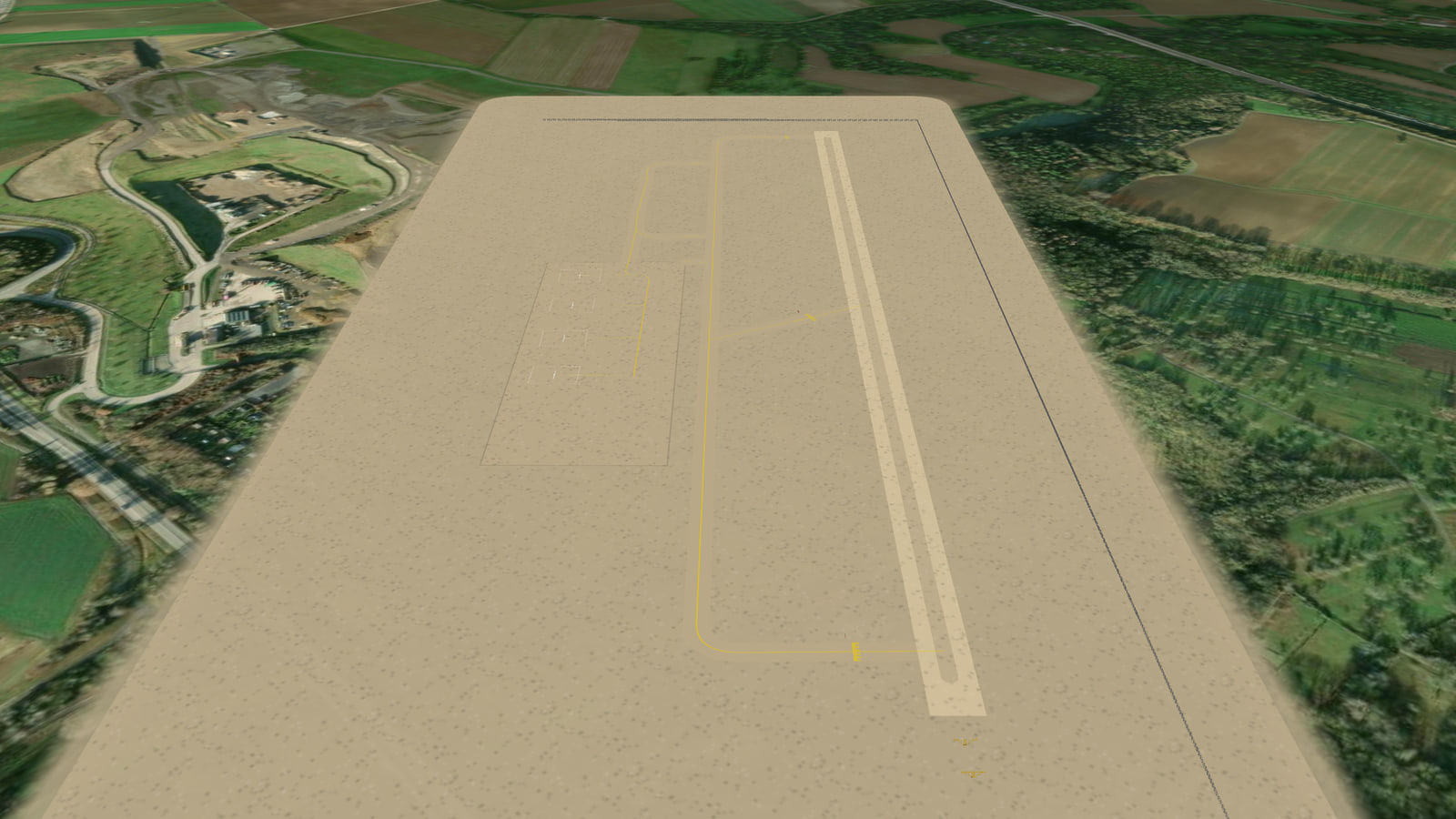 Ditzingen Central Airport (DTZQ) in Microsoft Flight Simulator 2024