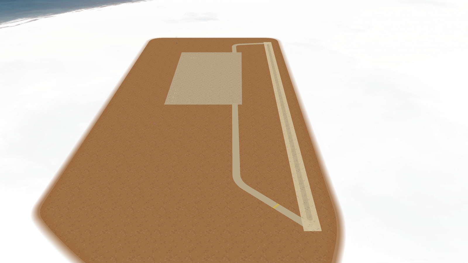 Bouvet Island Airport (BOUVET) in Microsoft Flight Simulator 2024