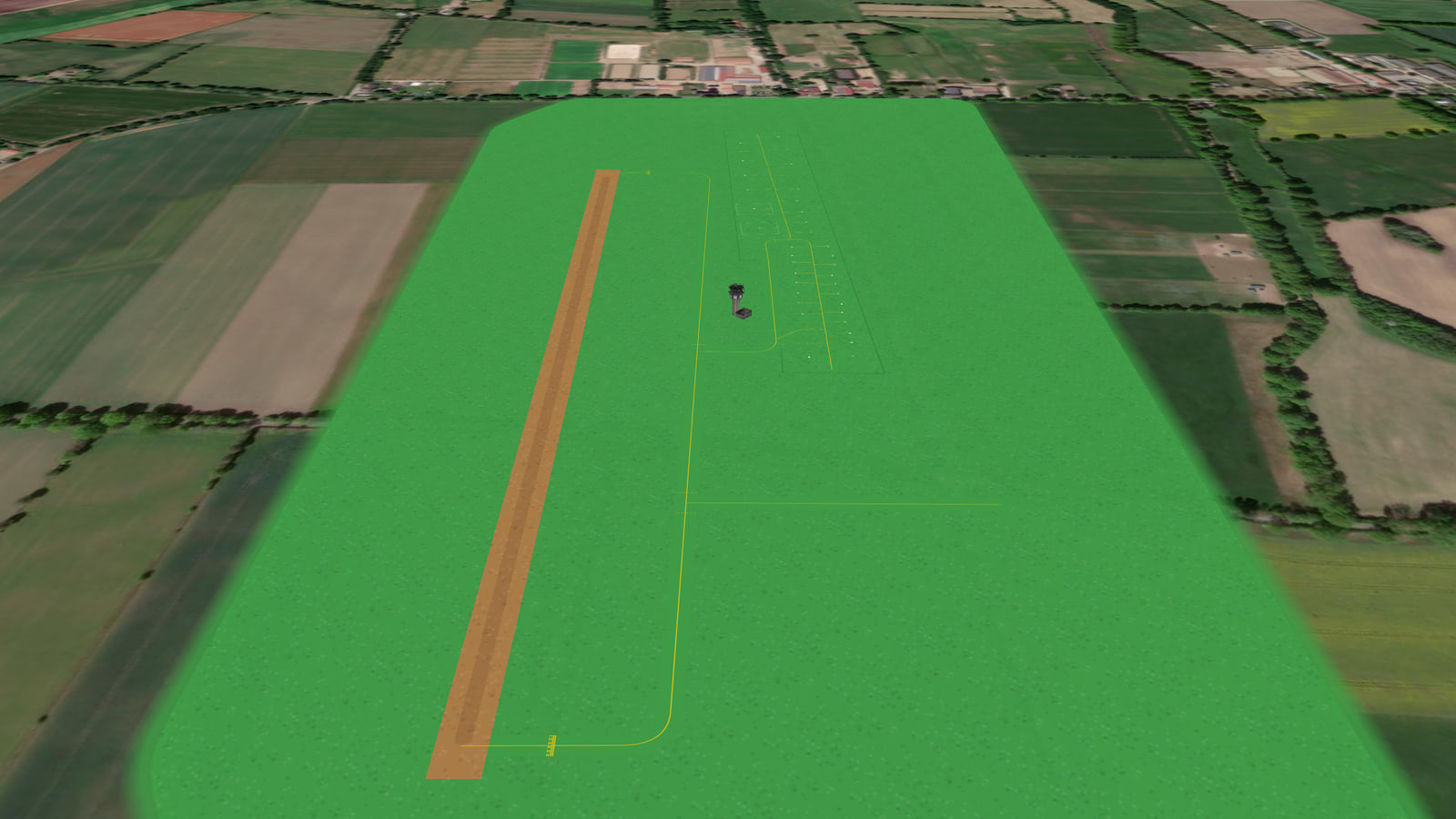 Est Hamburg Airfild (EHAR) in Microsoft Flight Simulator 2024