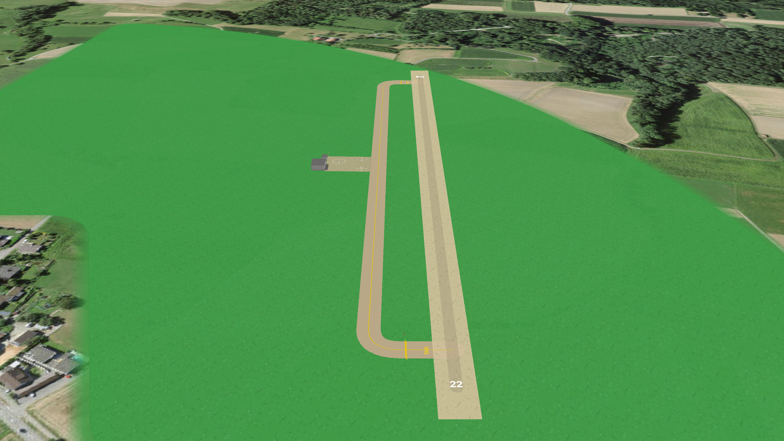 Oberwil-Lieli (LSOL) in Microsoft Flight Simulator 2024