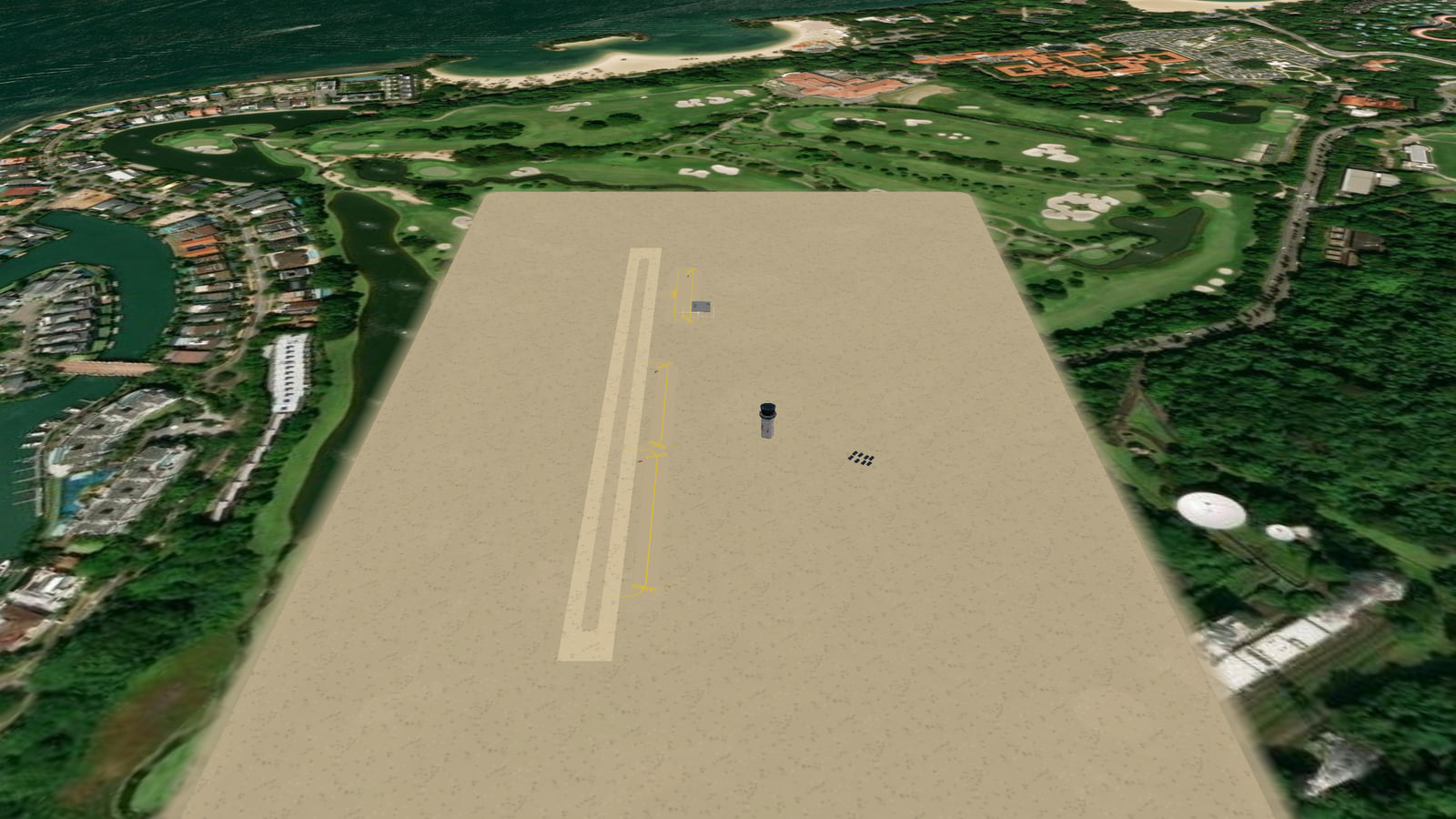 bulului airport (BULL1) in Microsoft Flight Simulator 2024
