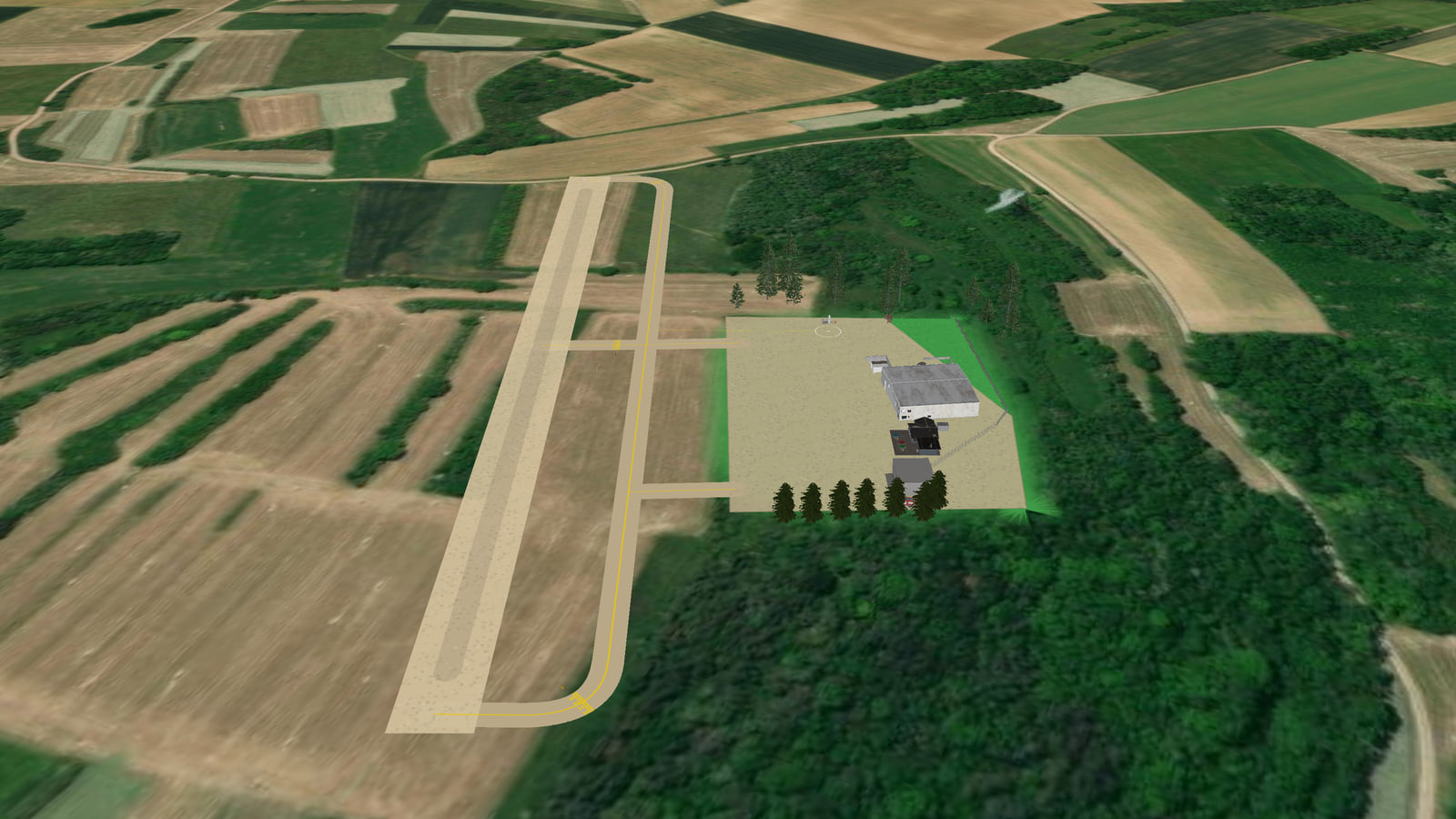 Alsace plaine (ALSA) in Microsoft Flight Simulator 2024