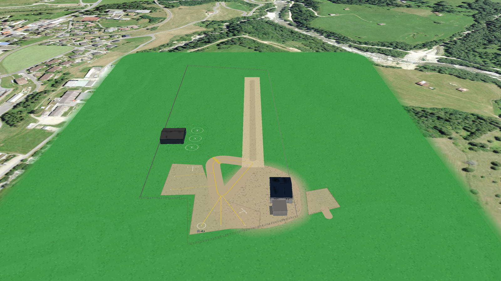 Disentis Altiport (Z47851) in Microsoft Flight Simulator 2024