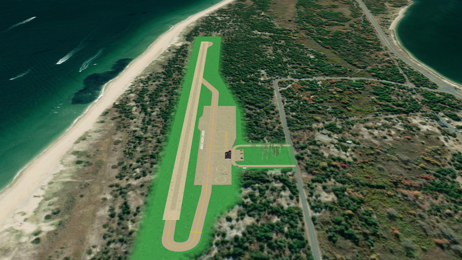 Sandy Hook Strip (KSYH) in Microsoft Flight Simulator 2024