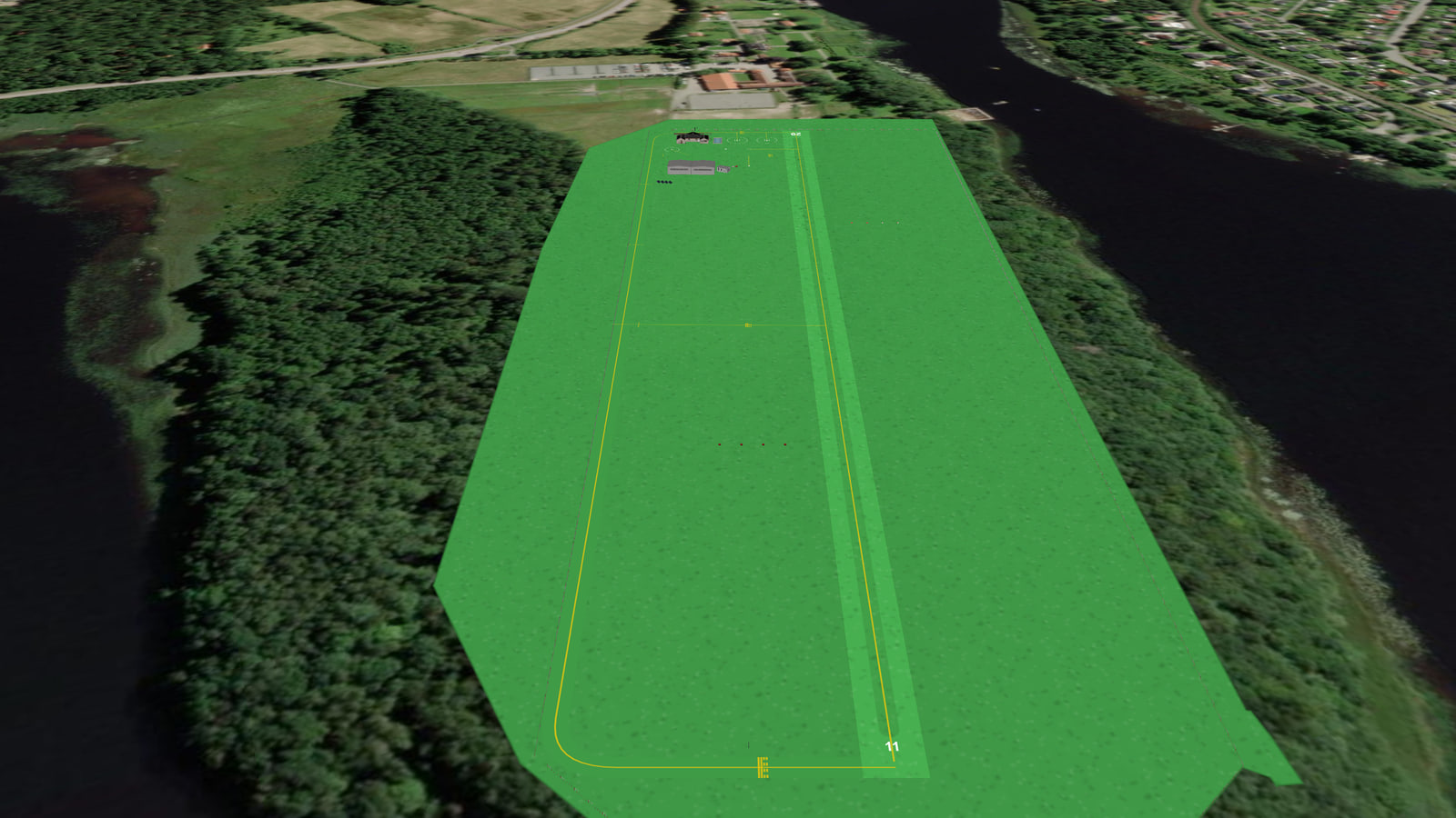 RÅDA Flygfält (ESRA) in Microsoft Flight Simulator 2024