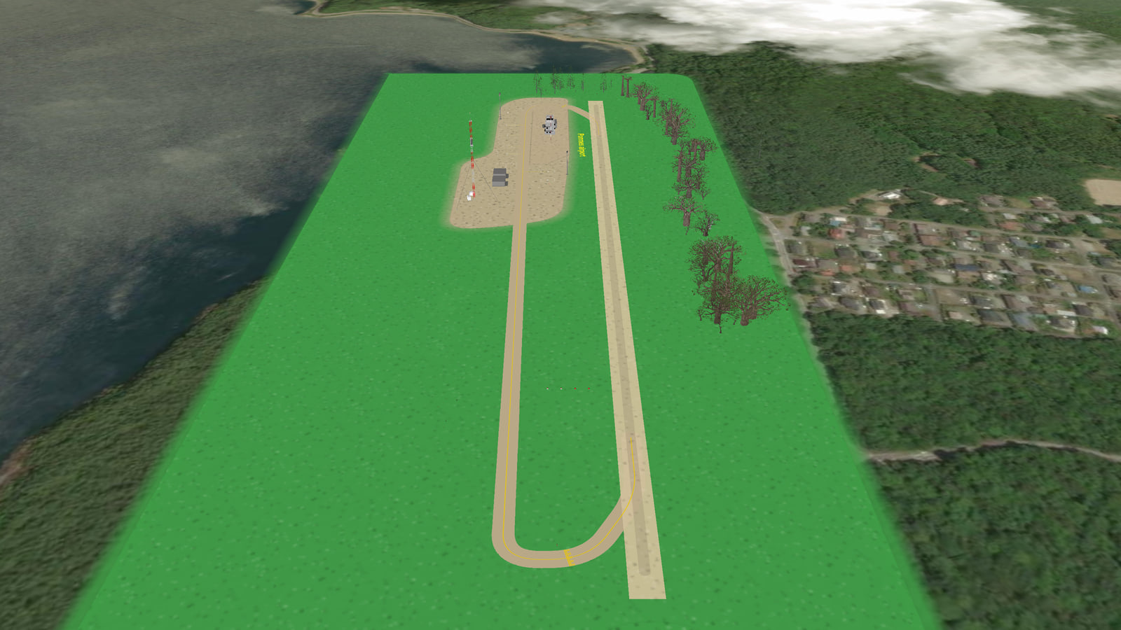 Pommes International Airport (POI235) in Microsoft Flight Simulator 2024