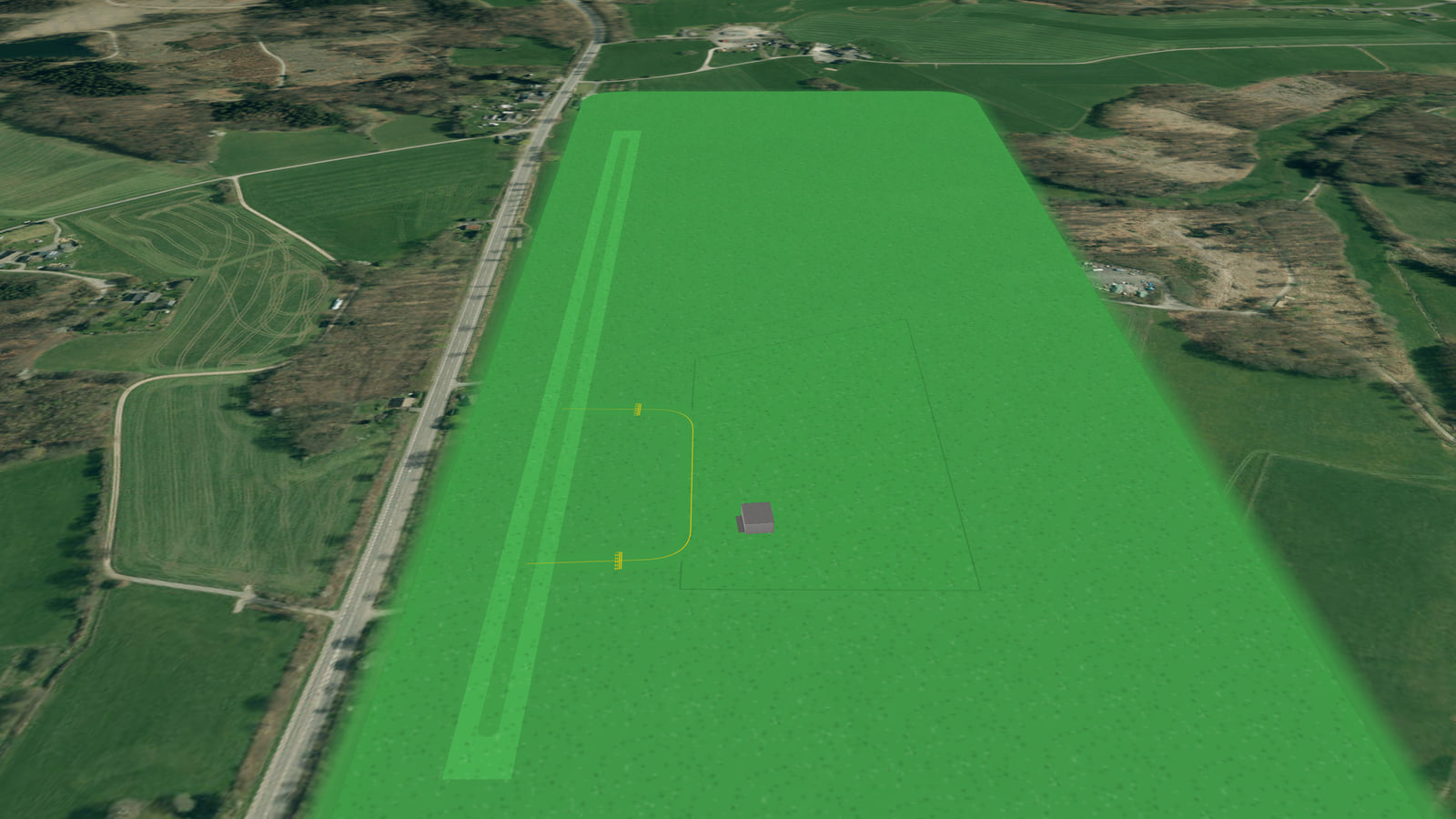Sonderlandeplatz Dhünn (EDDU) in Microsoft Flight Simulator 2024