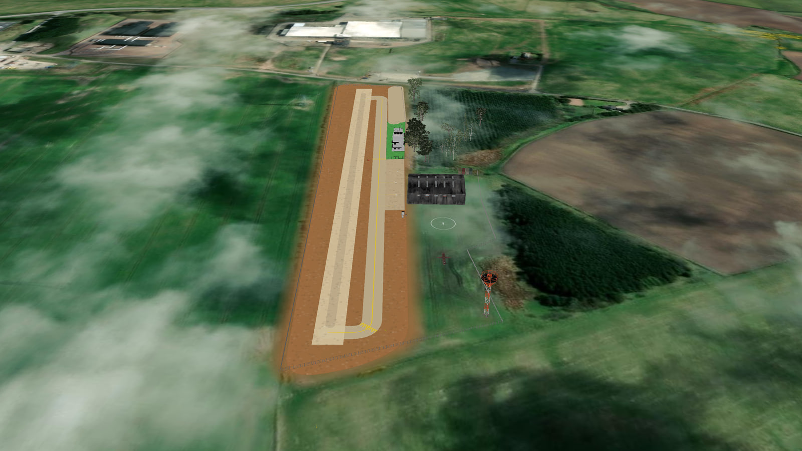 Peterhead Airfield (EGPZ) in Microsoft Flight Simulator 2024