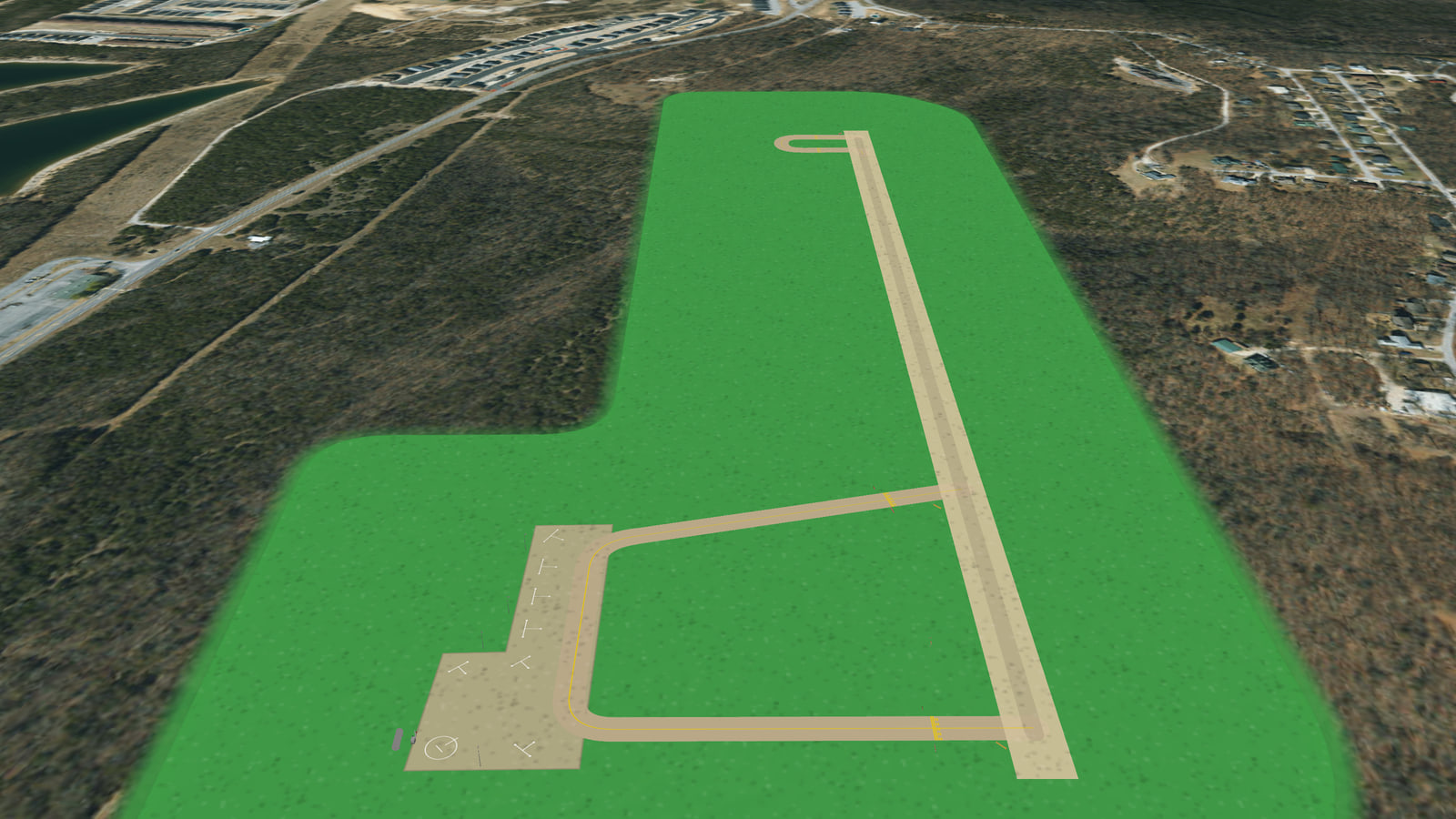 Chateau Resorts Airport (1MO5) in Microsoft Flight Simulator 2024